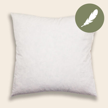 Danish duck feather inner cushion, 50x50cm