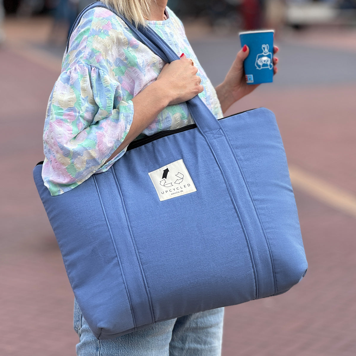 Myra Bags Womens Blossom Print Upcycled Canvas Leather Shoulder Bag -  Walmart.com
